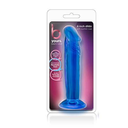 b-yours-sweet-n-small-6inch-dildo-blue