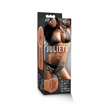 Vagina masturbator Julietta met vibratiebullet M for Men