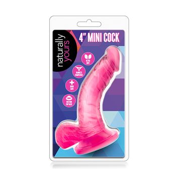 4" Mini Cock - Dildo met zuignap - 12 cm