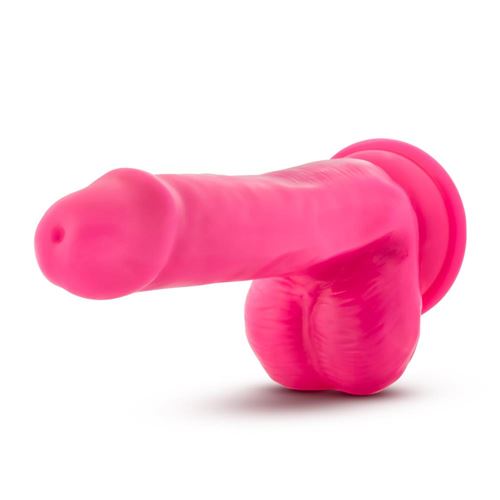 neo-6inch-dual-density-cock-neon-pink