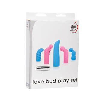 Love Bud Play Set - Bullet vibrator met 5 sleeves