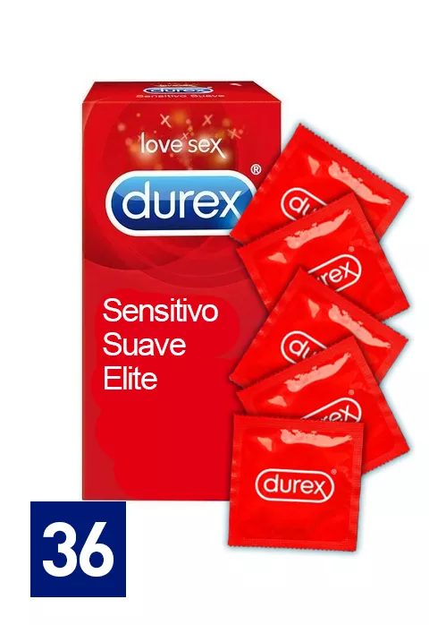 Durex Elite Condooms 36st