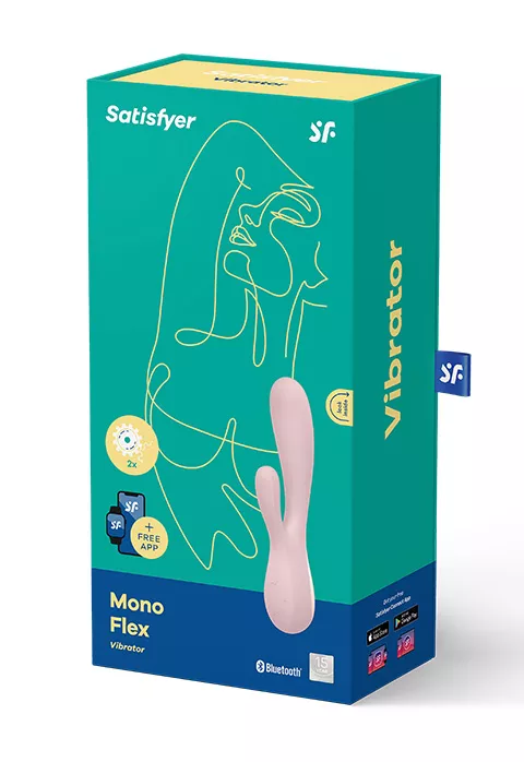 Satisfyer Mono Flex Vibrator (met Bluetooth en App)