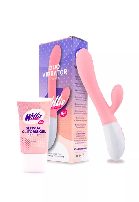 Willie Duo Vibrator Clitoris Pakket 
