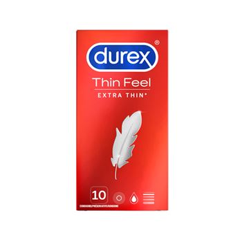 Durex Thin Feel Extra Thin - Condooms - 10 stuks