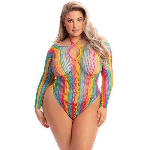 more-color-long-sleeve-body-plus-size