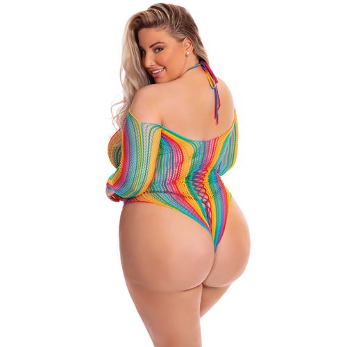 more-color-long-sleeve-body-plus-size