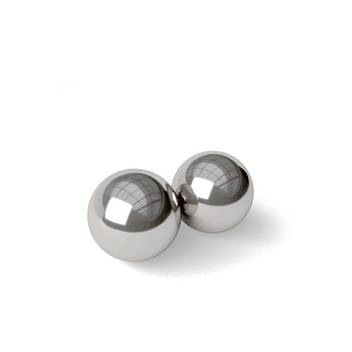 RVS geisha ballen Noir set van 2 RVS geisha ballen Noir set van 2