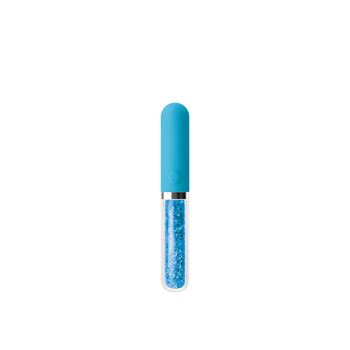 Posh - Bullet vibrator met Swarovski kristallen (Blauw)