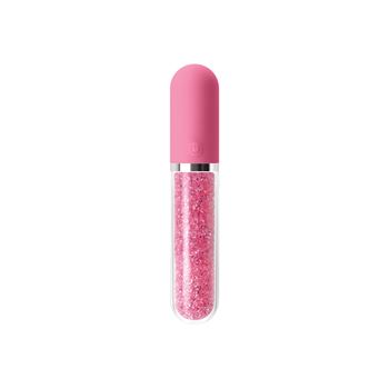 Charm - Bullet vibrator met Swarovski kristallen (Roze)