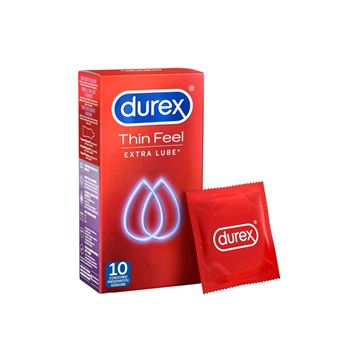 Durex Thin Feel Extra Lube - Condooms - 10 stuks