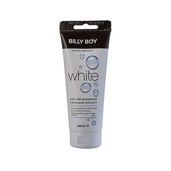 Billy Boy - White - Massage glijmiddel op waterbasis - 200 ml
