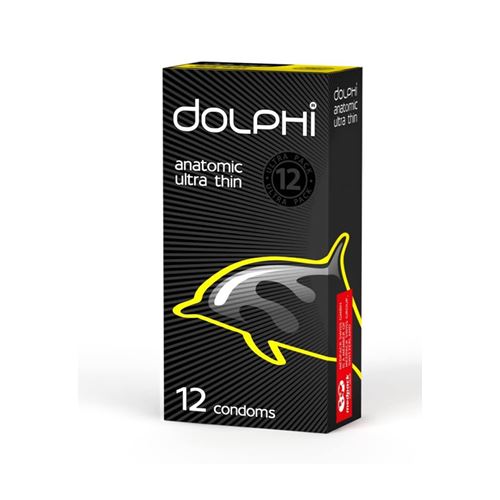 Dolphi Anatomic Ultra Dun condooms 12 stuks