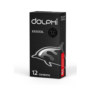 Dolphi - XXXXXL condooms - 12 stuks