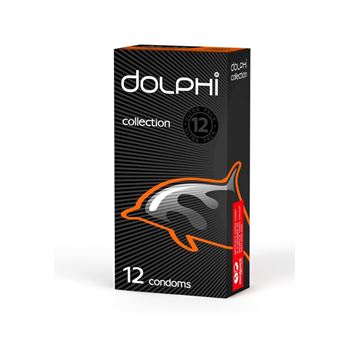 Dolphi Condoom Collectie  12 stuks