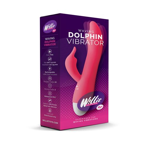 Willie Toys Waving Dolphin Vibrator
