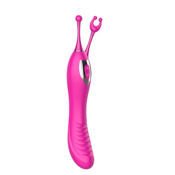 Willie Toys - Double sided clitoris vibrator + extra attachment
