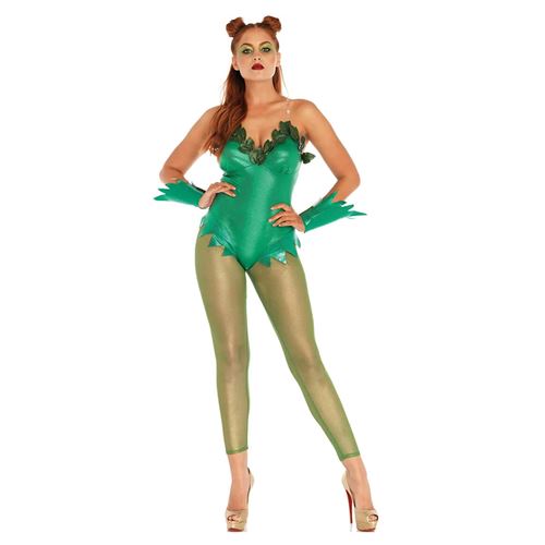 Poison Ivy Bodysuit Halloween kostuum Poison Ivy Bodysuit Halloween kostuum