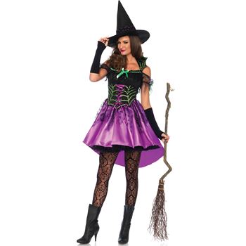 Leg Avenue Halloween Kostuum Spinnenweb Heks 
