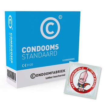 Condoomfabriek - Standaard condooms  - 1000 stuks (1000 stuks)