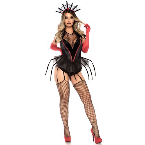 Spinnenkoningin Halloween kostuum
