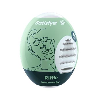 Satisfyer - Masturbator Egg Riffle - Sleeve masturbators