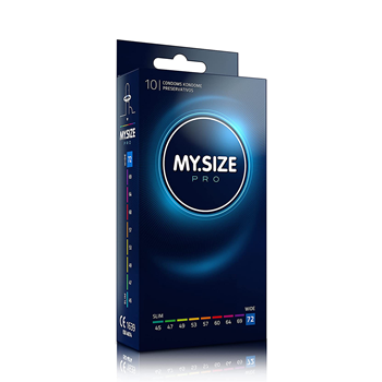 My.Size - Pro Maat 72 - XL condooms (10 stuks)