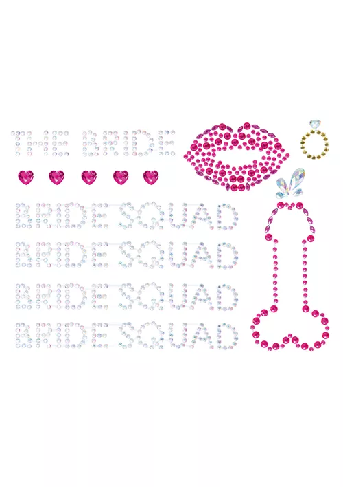 bride-squad-body-jewels-sticker