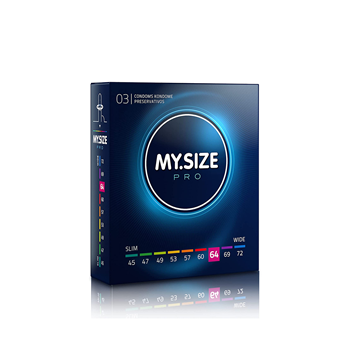 My.Size - Pro Maat 64 - XL condooms (3 stuks)