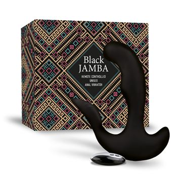 Black Jamba - Anaalvibrator met afstandsbediening
