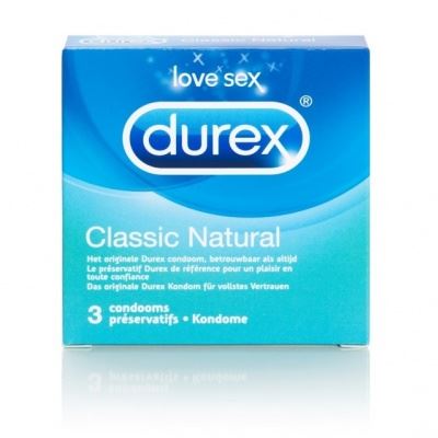 Durex classic condooms 3 stuks