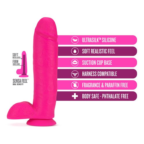 neo-elite-10inch-cock-with-balls-neon-pink