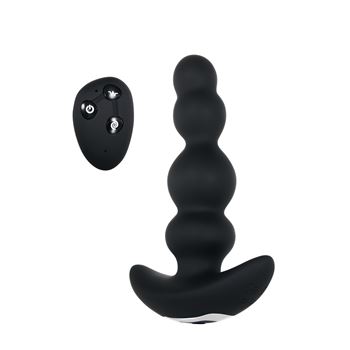 Bump n' groove - Roterende anaal vibrator met afstandsbediening