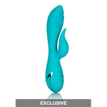 California Dreaming Santa Monica Starlet Stotende Duo Vibrator (Blauw)