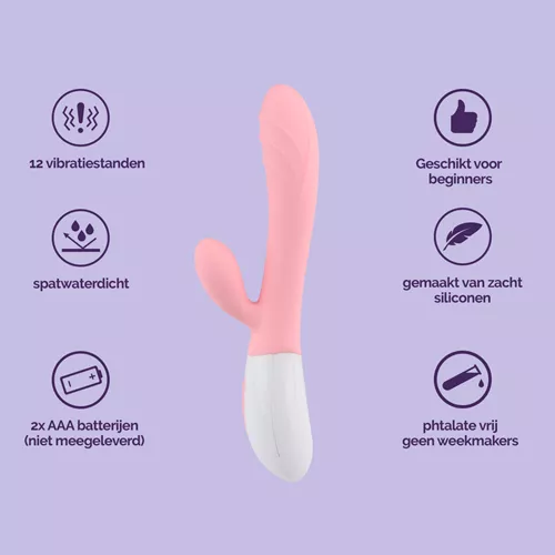 Willie Toys duo vibrator clitoris pakket eigenschappen
