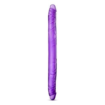 B Yours - Dubbele dildo - 40,6 cm (Paars)