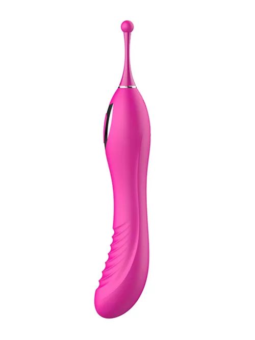 Willie Toys - Dubbelzijdige clitoris vibrator + extra opzetstuk zijkant opzetstuk 2