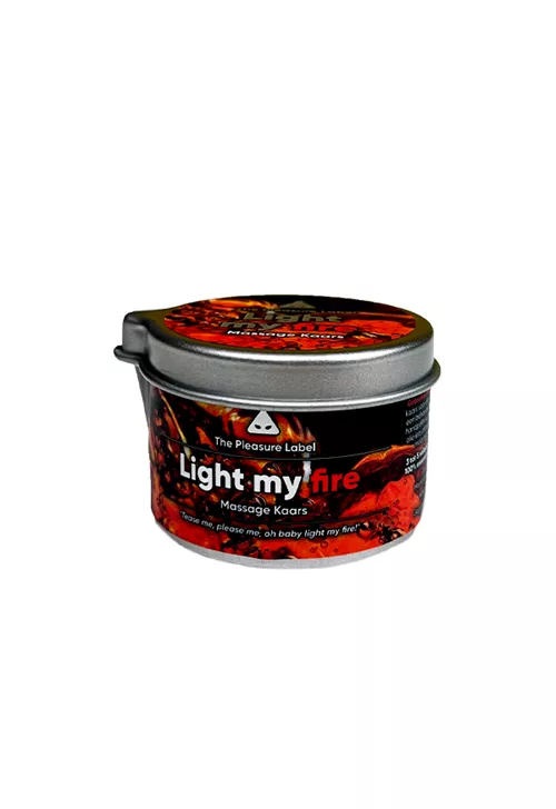 The PleasureLabel Light my fire Massagekaars