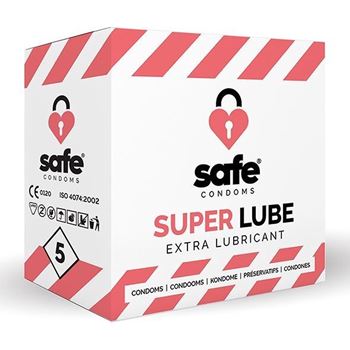 Safe Superlube condooms - 5 stuks 