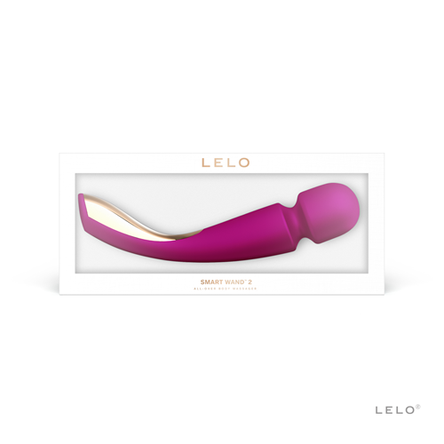 Lelo Smart Wand 2 Large paars verpakking dicht