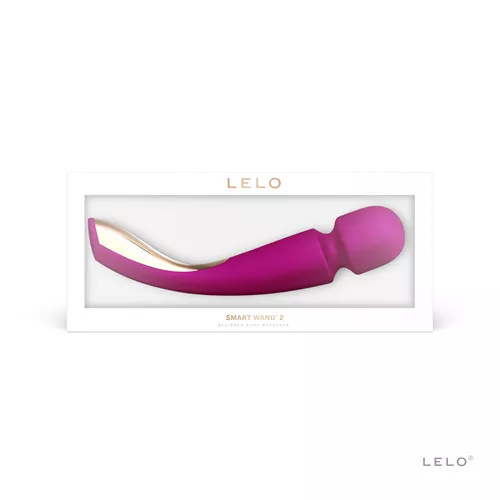 Lelo Smart Wand 2 Large paars verpakking dicht