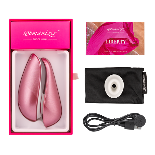 Womanizer Liberty clitorisstimulator inhoud verpakking