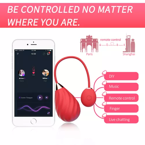 Magic Motion - Magic Sundae App Controlled Love Egg Red uitleg