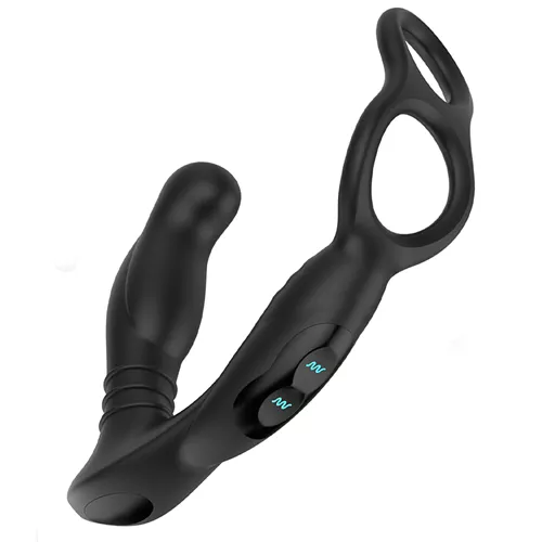 Nexus - Simul8 Vibrating Dual Motor Anal Cock And Ball Toy achterkant