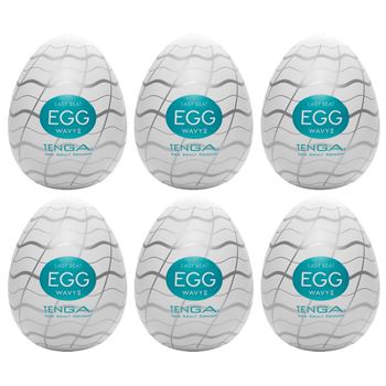 Egg Wavy II - Aftrek eitjes - 6 stuks