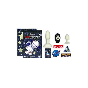 Asstronaut - 10-delige glow in the dark buttplug set