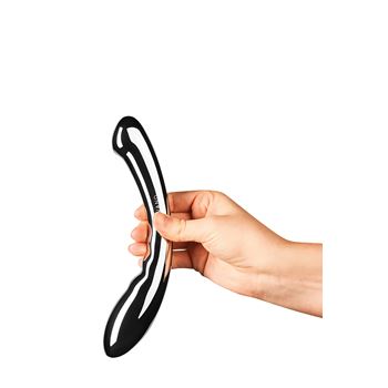 Le Wand Arch roestvrijstalen dubbele dildo