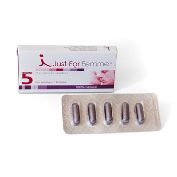 JustForFemme - Lustopwekker voor haar - 5 capsules