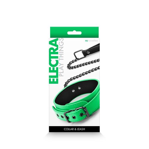 electra-collar-leash-green