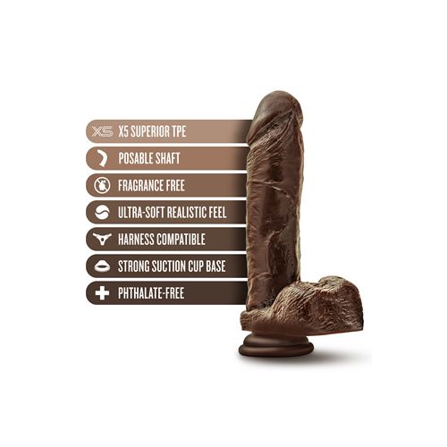 dr.-skin-plus-9-inch-thick-posable-dildo-with-balls-chocolate